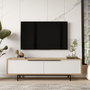 Hanah Home Soporte para TV ON1-SW Roble y Blanco
